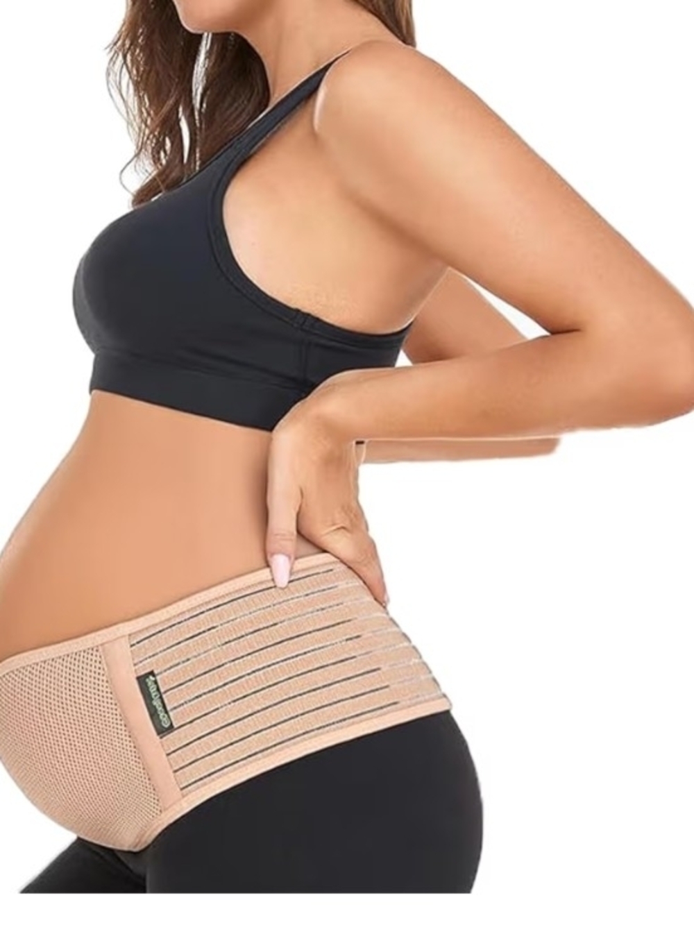 Maternity Support Belt in Nude